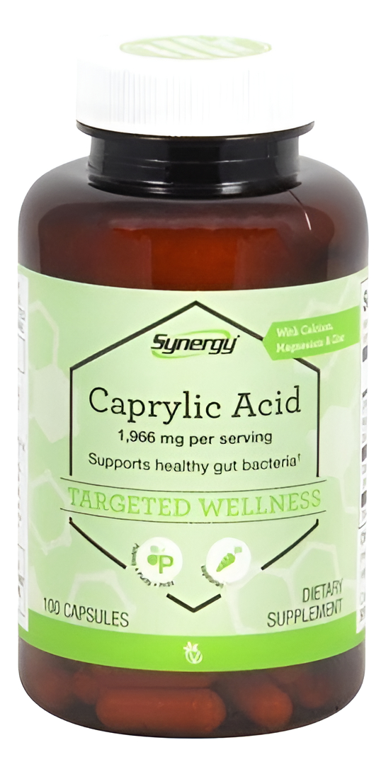 Caprylic Acid 1966 Mg 100 Caps De Vitacost