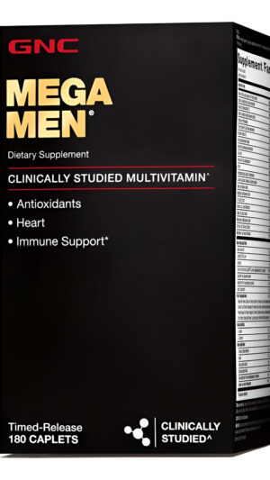 Gnc Mega Multivitamina Para Hombres, 180 Unidades, 1, 1