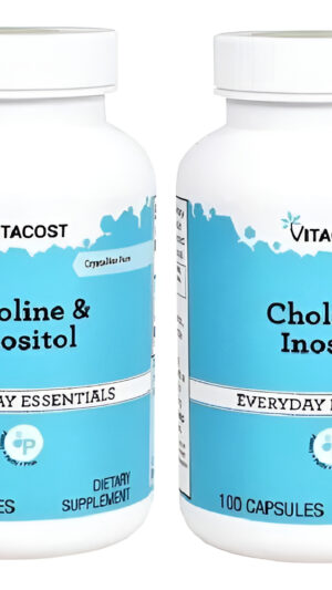 Choline E Inositol De Vitacost 200 Cápsulas