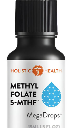 Holistic Health Methyl Folate 5-mthf Gotas  Vitaminas Líquidas Suplemento De Folato Para Una Mayor Absorción Oral