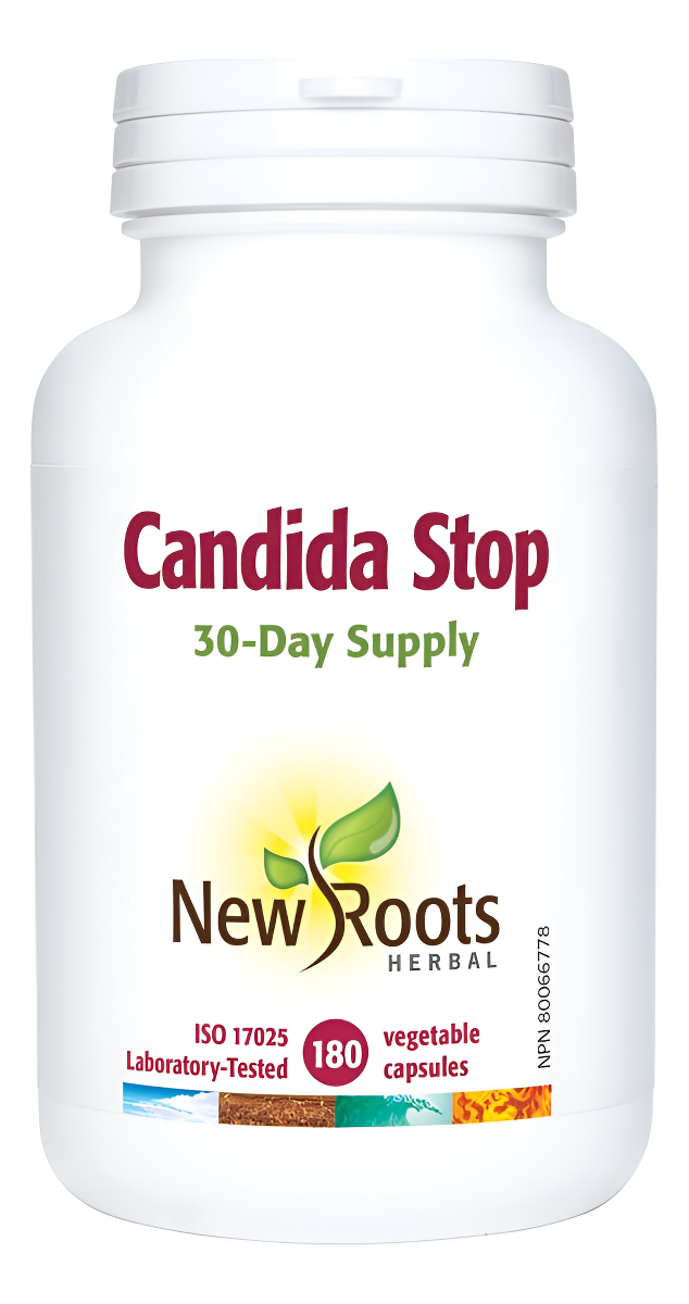 New Roots Herbal Candida Stop, 180 Ct