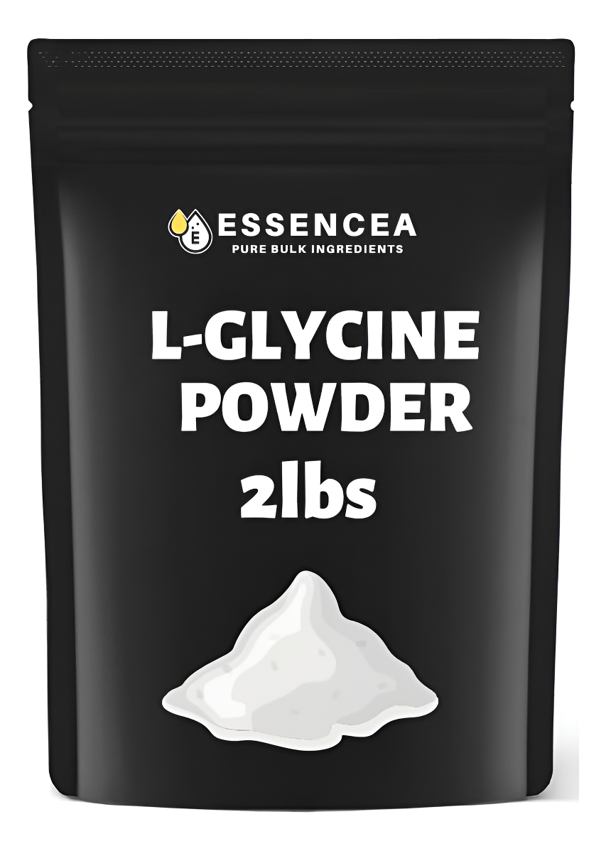 Polvo De L-glicina De 2 Libras De Ingredientes Puros A Granel | 100% L-glicina | Suplemento De Calidad Premium (32 Onza