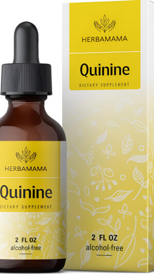Extracto Líquido De Quinina, Relleno De Corteza De Quinina (cinchona Officinalis) 2 Onzas Líquidas