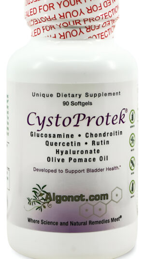Cystoprotek 1 Pack - Fórmula Patentada Que Promueve La Salud De La Vejiga Utilizando Una Combinación Exclusiva De Hialu