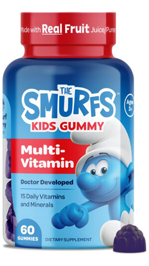 Vitaburst Los Pitufos Gomitas Multivitamínicas Para Niños 60 Unidades