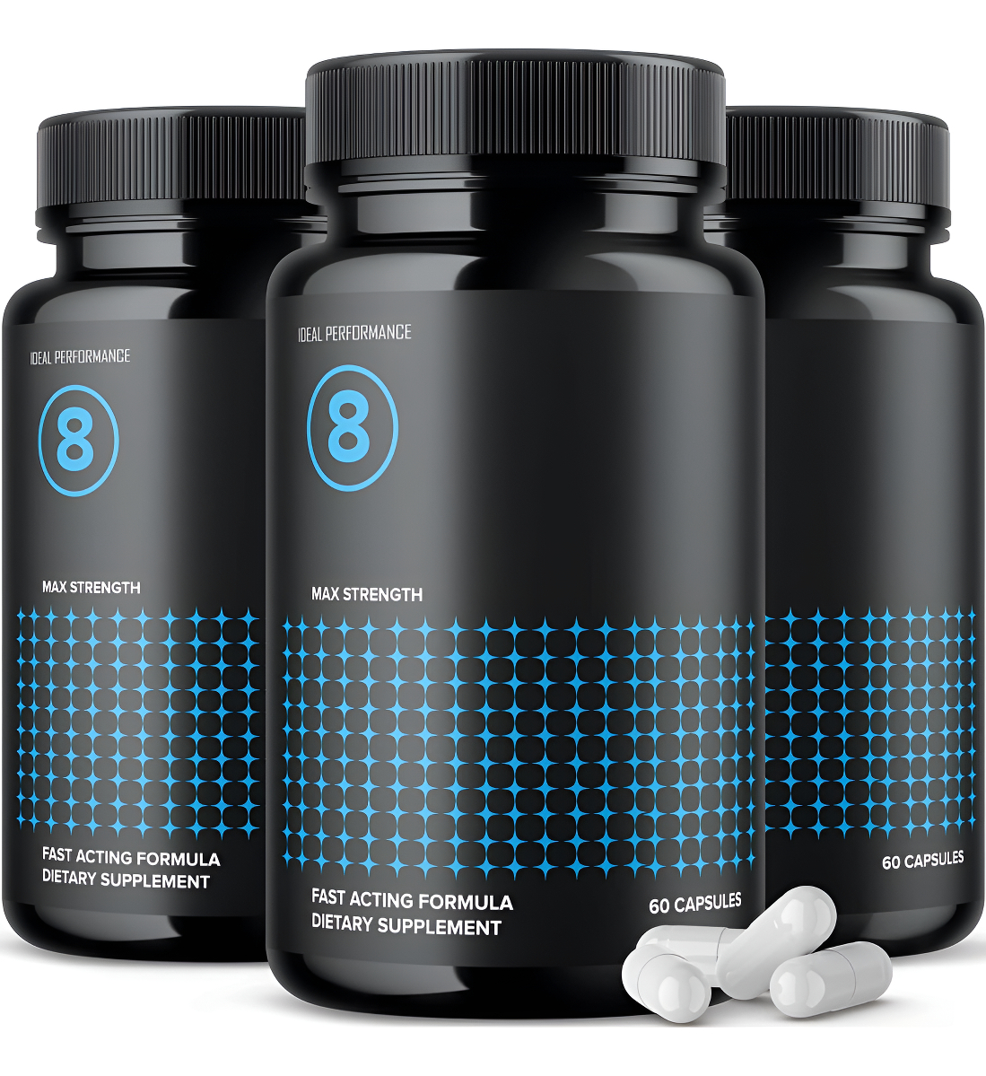 Ideal Performance (3 Unidades) Performer 8 Pastillas (180 Cápsulas)