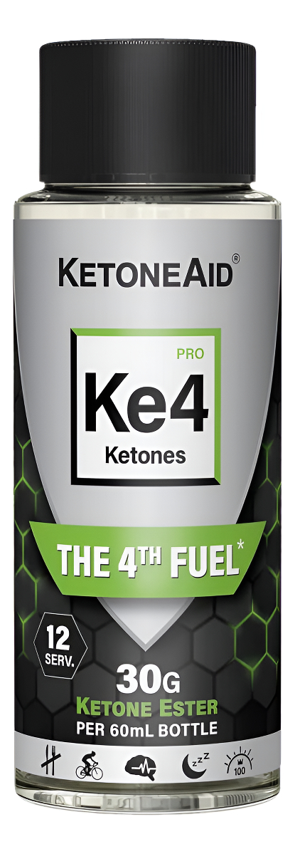 Ketoneaid Ke4 Pro Ketone Ester Drink | No Es Una Sal Cetona, Sin Azúcar, Sin Cafeína | Éster D-bhb Exógeno | 12 Porcion