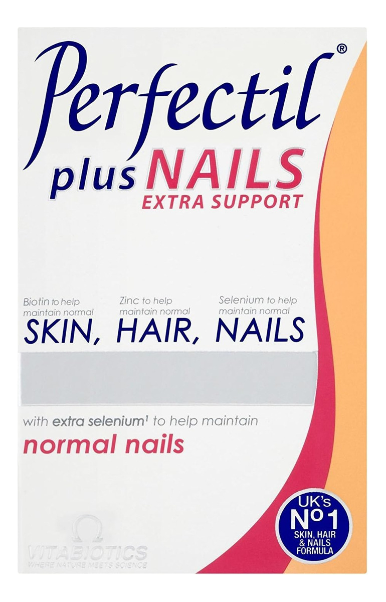 Perfectil Vitabiotics Plus Nails Extra Support 60 Tabletas