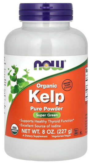 Kelp Powder Norwegian Now Foods 8 Oz Polvo