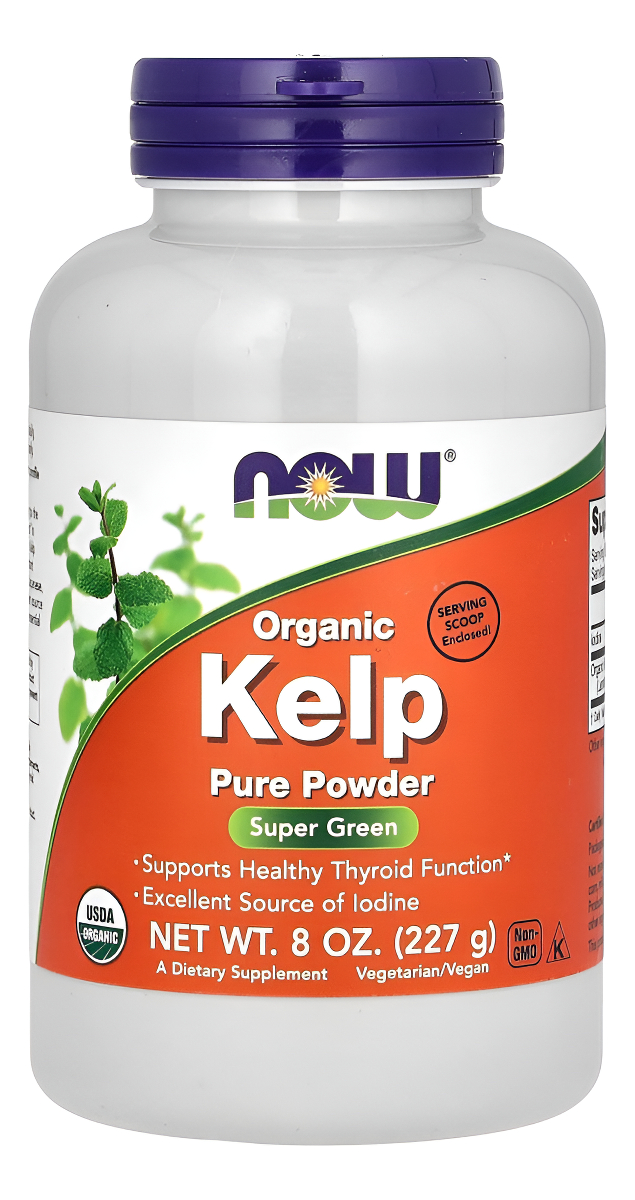Kelp Powder Norwegian Now Foods 8 Oz Polvo