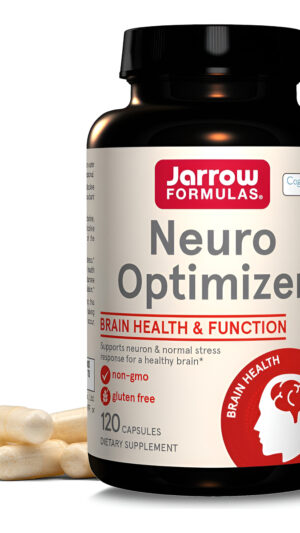 Suplemento Dietético Neuro Optimizer De Jarrow Formulas. Ayuda Al Funcionamiento Y La Salud Del Cerebro, 120 Cápsulas,