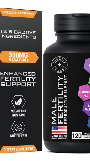 Suplementos De Fertilidad Para Hombres  Mezcla Avanzada De Fertilidad Para Hombres Con Zinc, Maca, Ashwagandha, L-argi