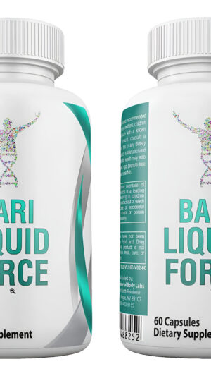 Vitamina Bariatric Liquid Force: Paquete De 2 Multivitamínicos De 60 Cápsulas Cada Uno, De Rápida Absorción