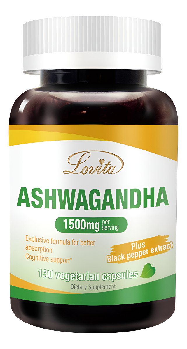 Ksm-66 Ashwagandha | Equivalente Altamente Concentrado De 22,500 Mg | 5% De Withanolide | 95% De Piperina De Pimienta N