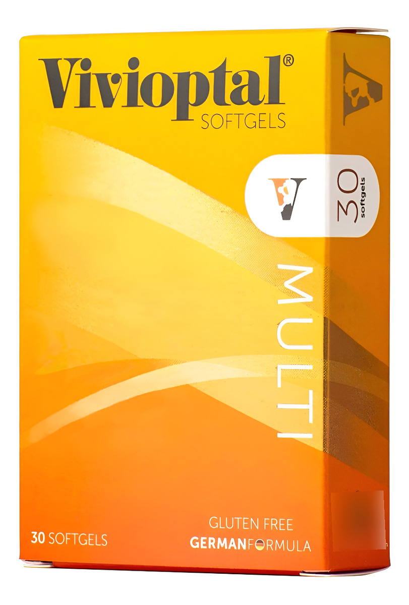 Cápsulas Vivioptal Multi 30 Suplemento Multivitamínico Y M