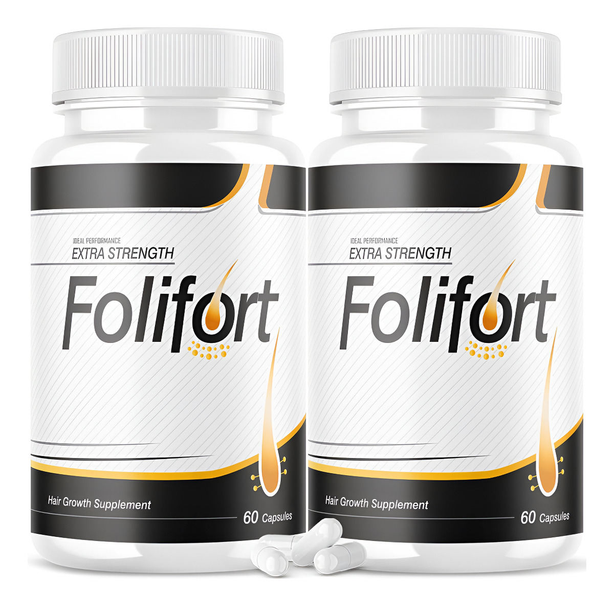 Ideal Performance Folifort - Píldoras Para El Crecimiento Del Cabello Folifort Extra Strength Vitaminas Opiniones Suple
