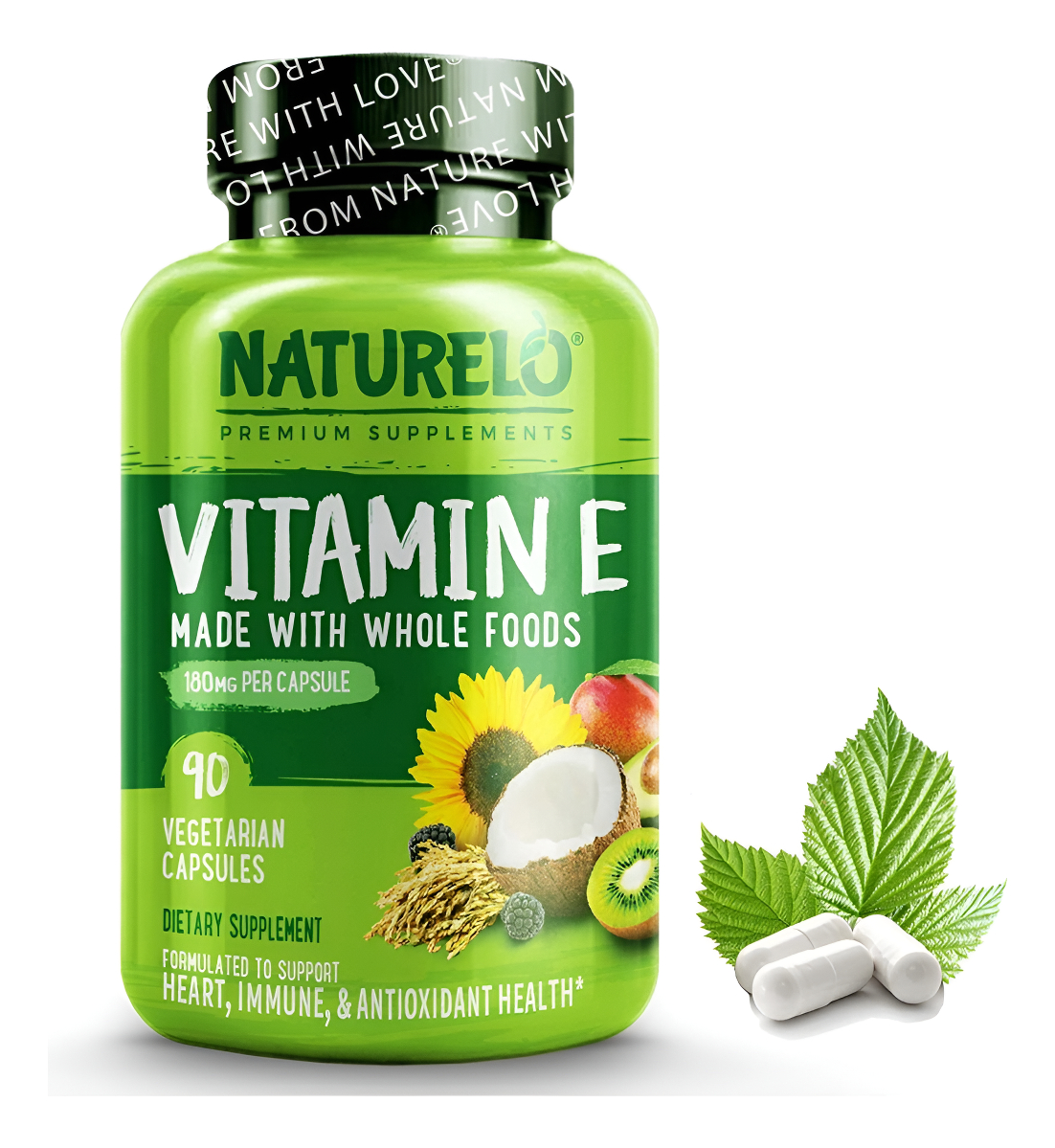 Capsulas De Vitamin E 180 Mg