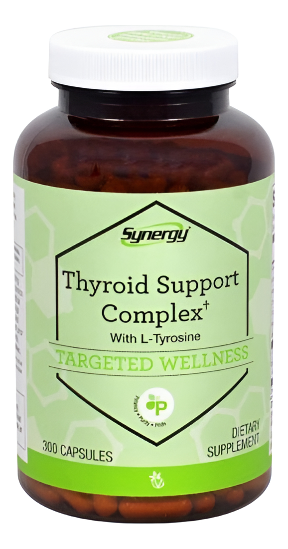 Synergy Tiroides Support Complex Con L-tirosina - 300 Caps