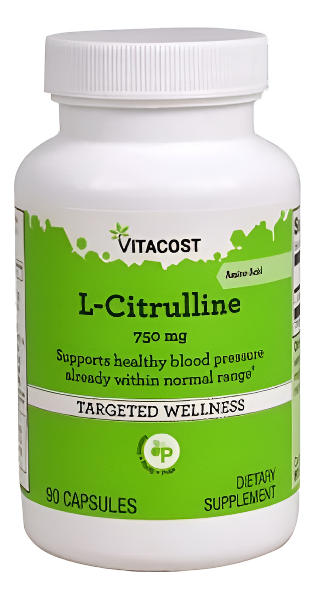 L Citrulline - 750 Mg - 90 Capsules