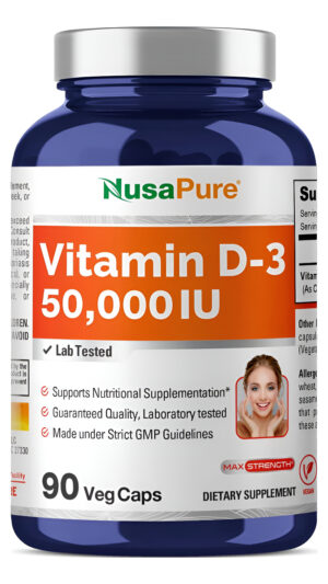 Nusapure Vitamina D3 50,000 Ui