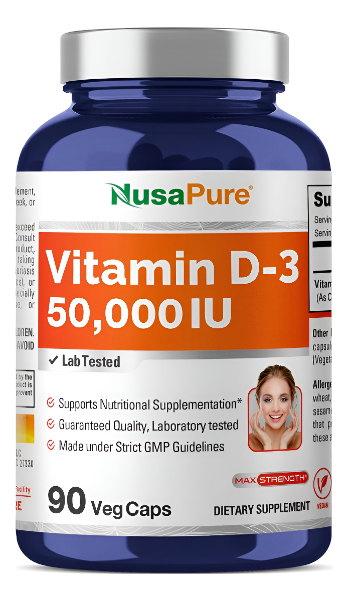 Nusapure Vitamina D3 50,000 Ui