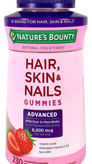 Hair Skin Nails Gomas 6000mcg