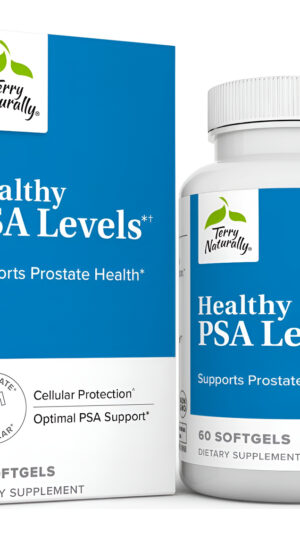 Terry Naturally Niveles Saludables De Psa - 60 Cápsulas Blandas - Apoya La Salud De La Próstata - Sin Omg, Sin Gluten