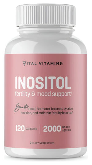 Inositol 120 Caps Vital Vitamin