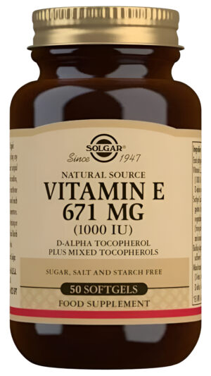 Vitamina E 1000 Iu Solgar