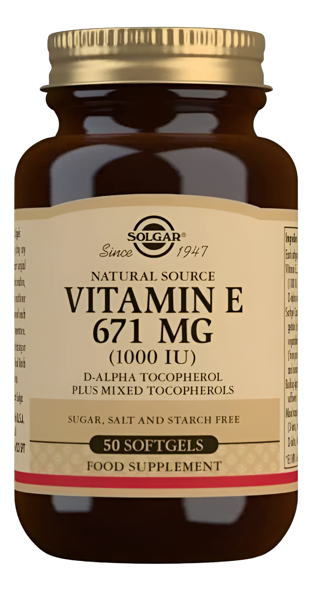 Vitamina E 1000 Iu Solgar