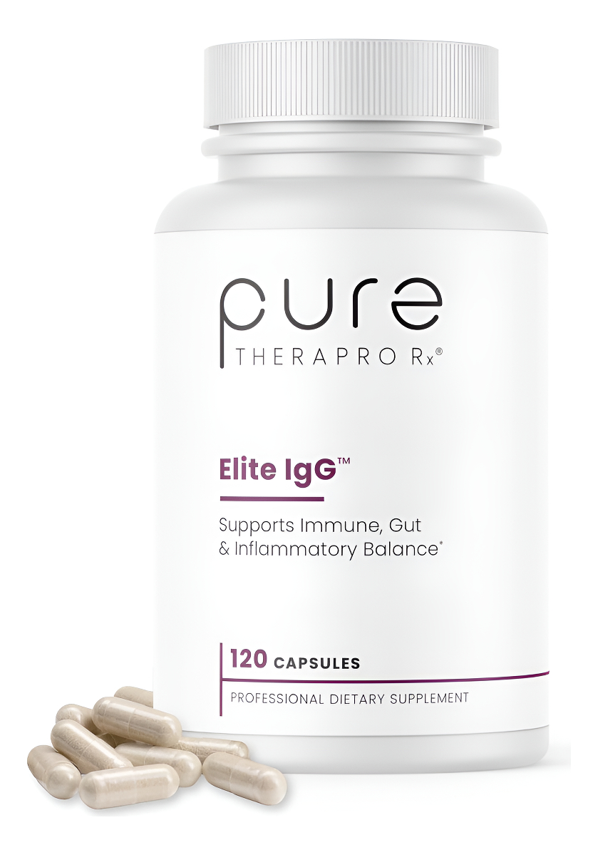 Pure Therapro Rx Suplemento De Inmunoglobulina Igg Elite | 1100+ Mg De Inmunoglobulinas Derivadas De Suero Igg, Iga E I