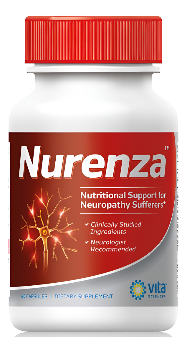 Vita Sciences Suplemento De Neuropatía Nurenza Para La Salud Nerviosa Y Reparación Rápida. 60 Cápsulas