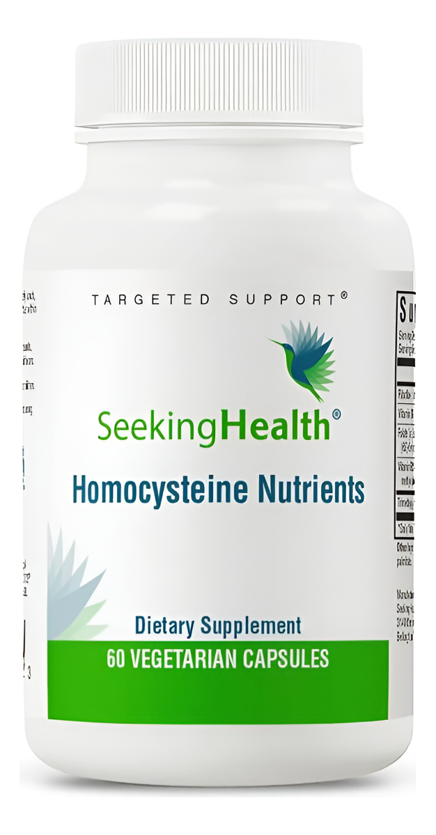 Seeking Health Homocystex Plus, 60 Cápsulas, Complejo De Vitamina B, Vitaminas Del Complejo B Activo, Nivel De Homocist