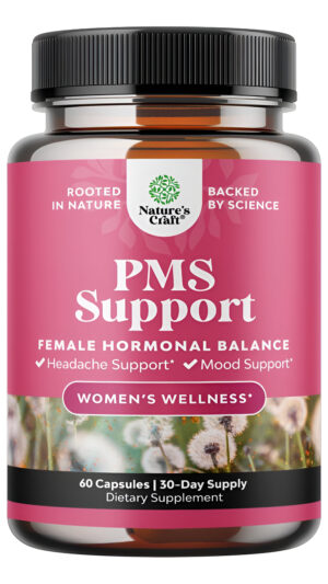 Suplemento Avanzado De Apoyo Para El Síndrome Premenstrual Para Mujeres, Complejo De Alivio Del Síndrome Premenstrual M