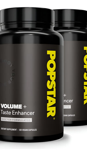 Popstar Labs Suplemento De Refuerzo De Volumen De Semen, Fertilidad Masculina, 240 Cápsulas Veganas