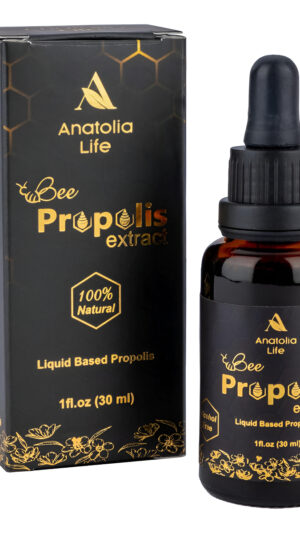 Extracto De Propóleo Natural De Abeja, 1.0 Fl Oz, Tintura Líquida Avanzada Refuerzo Del Sistema Inmunológico Y Defensa