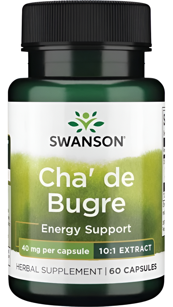 Extracto De Cha De Bugre 40 Mg 60 Caps De Swanson