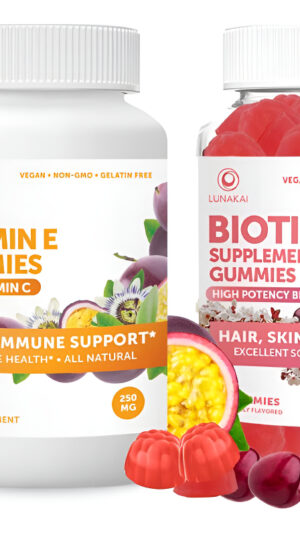 Publillo De Gummies De Vitamina E Y Biotin   3000 Mcg Gommie