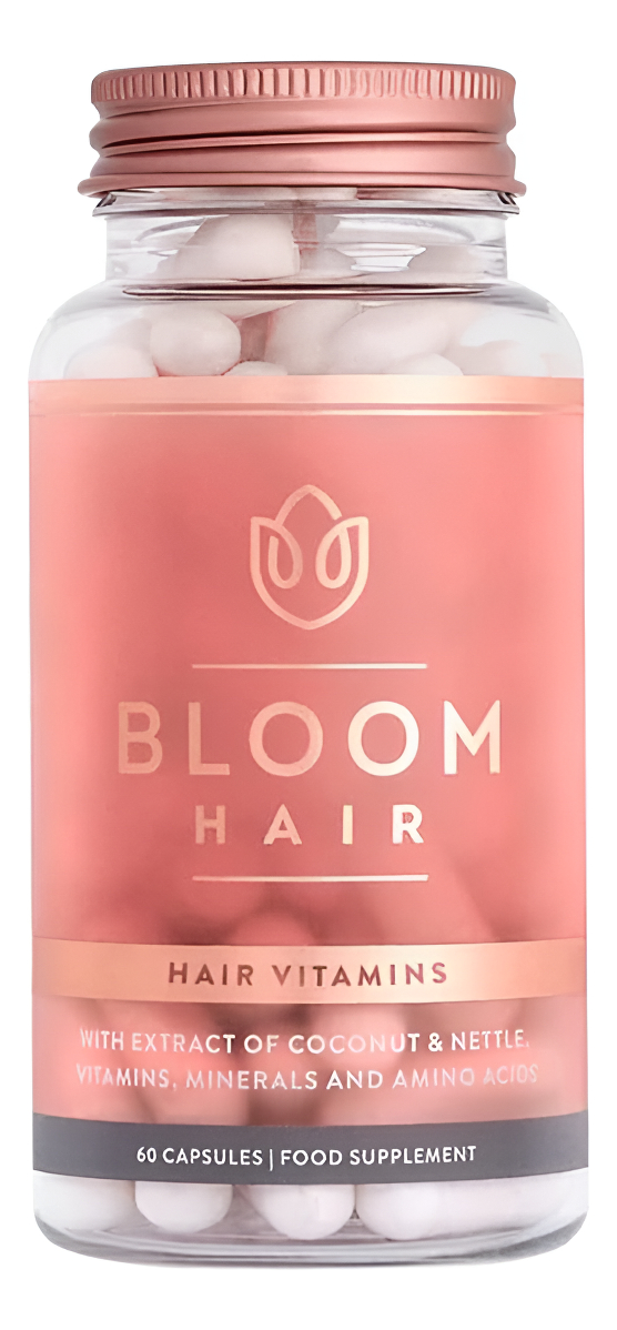 Bloom Cápsulas Para El Cabello Vitaminas Para El Cabello Par