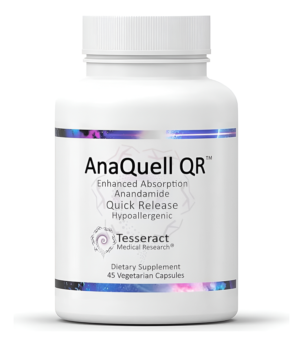 Tesseract Medical Research Anaquell Qr, Suplemento Para Aliviar El Estrés Y El Estado De Ánimo, Liberación Rápida L Cit
