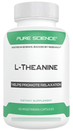Pure Science Suplemento De L-teanina 400 Mg  Apoya La Cognición, Mejora El Rendimiento Mental Y Calma La Mente Y Reduc