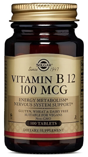 Solgar Vitamin B12 100 Mcg - Unida