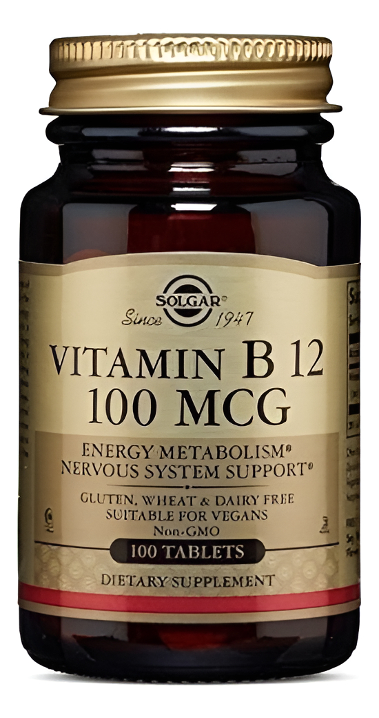 Solgar Vitamin B12 100 Mcg - Unida