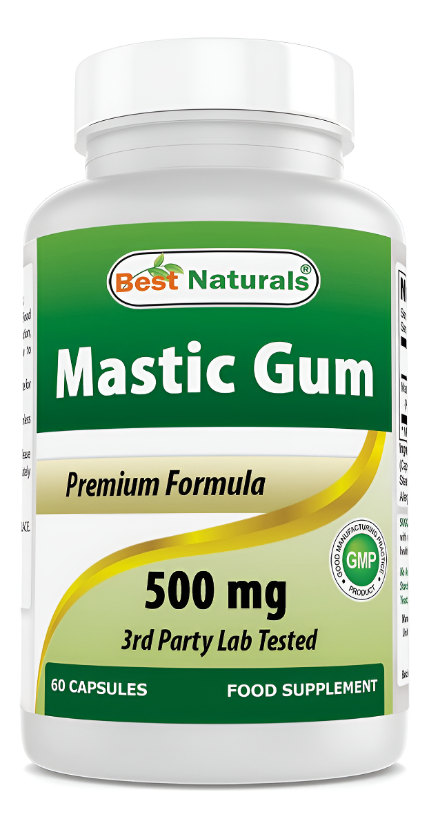 Best Naturals Gomas De Masilla 500 Mg 60 Cápsulas