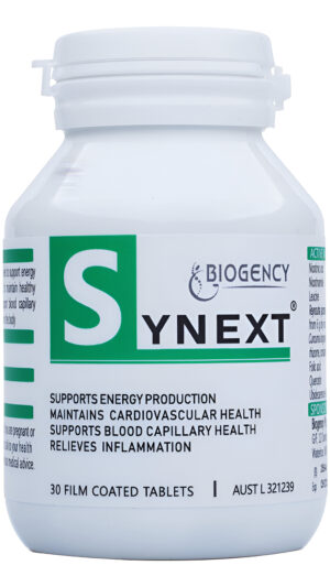 Synext Nad+ Suplemento De 30 Pestañas Apoya La Energía Fabricada En Australia