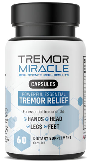 Tremor Miracle Capsules - Suplemento Esencial De Hierbas Para Manos, Piernas, Pies, Temblores De Cabeza