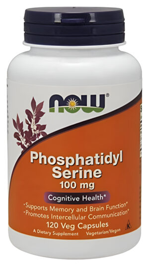 Now Foods Fosfatidil Serina 100mg 120 Vcaps