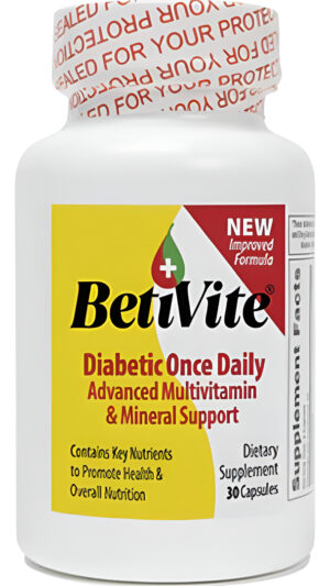 Multivitamínico Diabético, Mejora La Función Nerviosa Y La Salud Ocular, Contiene Vitamina C Y Cromo Para Niveles Salud
