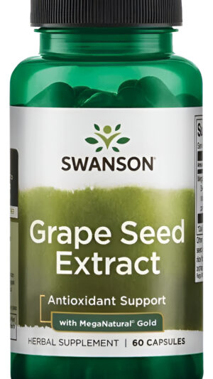 Extracto De Semilla De Uva Con Meganatural Gold 60 Capsulas