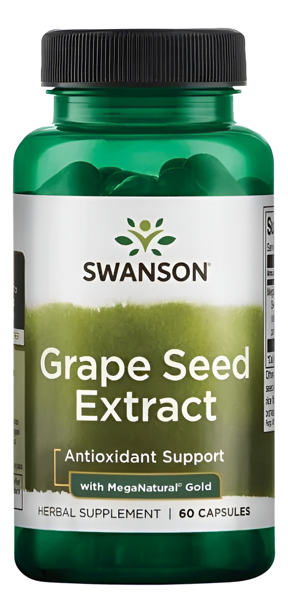 Extracto De Semilla De Uva Con Meganatural Gold 60 Capsulas